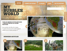 Tablet Screenshot of my-bubbles-world.fr